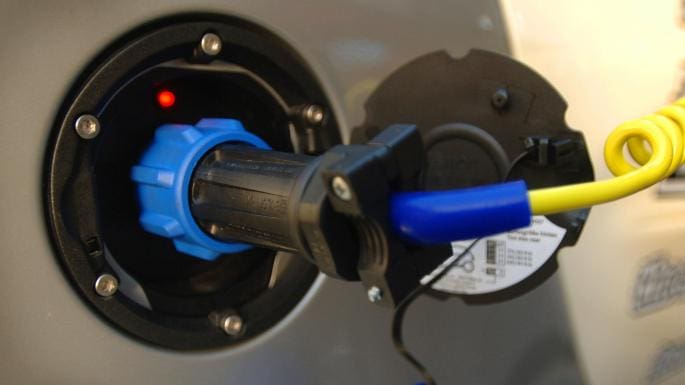 Record demand for electric cars helps UK car sales stay positive