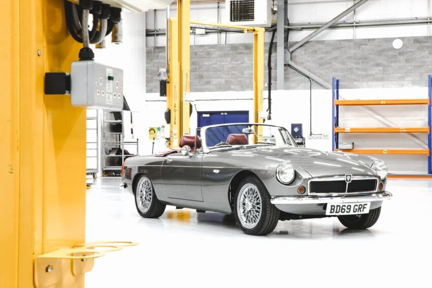 RBW reveals pre-production EV classic roadster