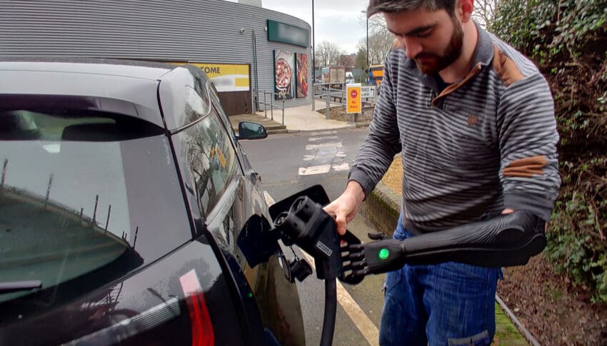 Disabled EV Driver