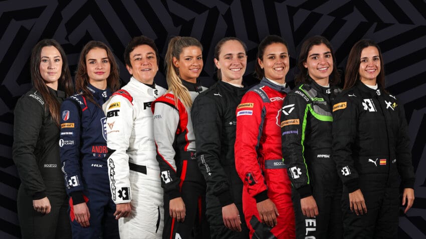 World-first gender equal motorsport series champions female drivers