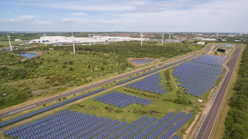 Nissan announces plans for major expansion of renewable energy at Sunderland Plant