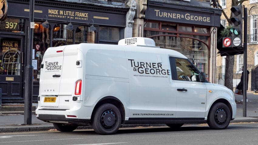 LEVC VN5 electric van supports chilled deliveries during National Butchers’ Week
