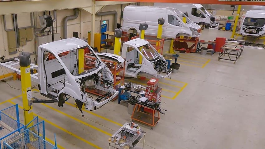 European trials to begin for Ford’s electric transit van