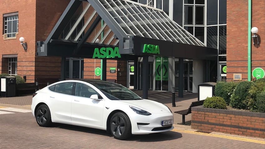 Asda tesla
