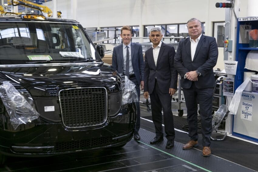 LEVC hosts Mayor of London as he is set to increase number of London  EV charge points