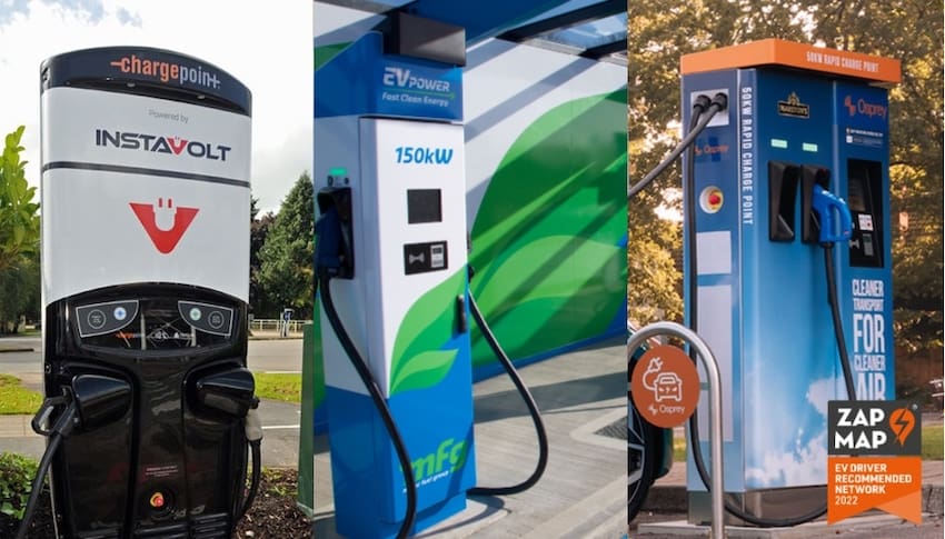 Zap Map EV charging