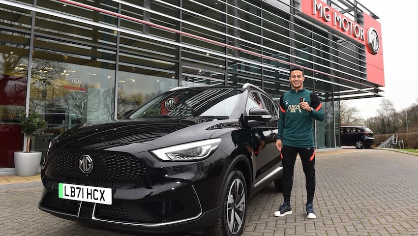 The professional footballers and their electric cars