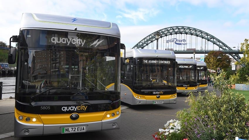 Go-Ahead launches new wave of electric buses across North East