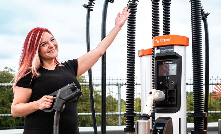 When a hairy charging experience left Kate Tyrrell searching for a safe and secure EV charger, she decided to take matters into her own hands