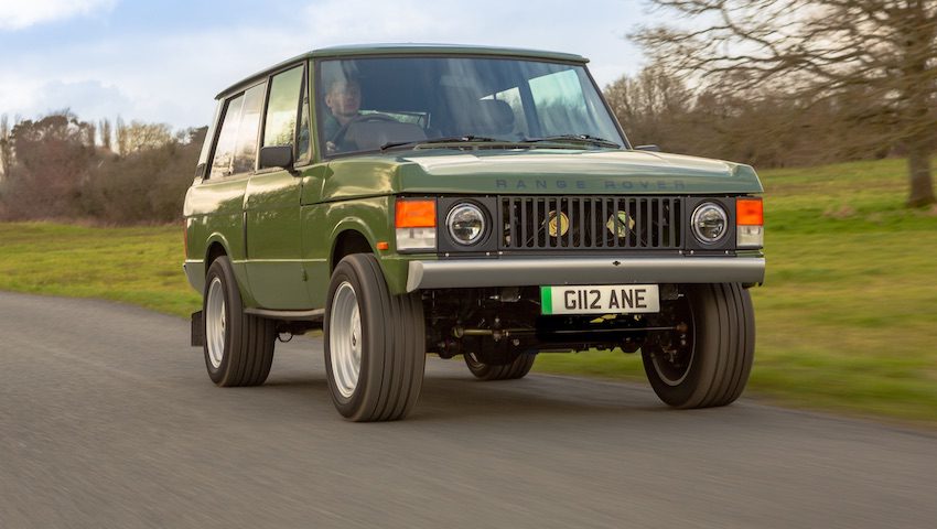 Inverted launches electrified Range Rover Classic
