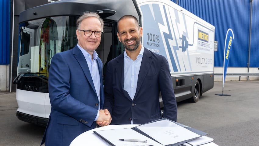 METRO Germany volta Zero Volta Trucks