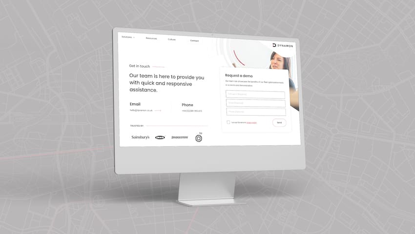 Dynamon LandingPage