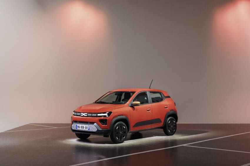 All-new Dacia Spring pictured for the first time ahead of UK launch