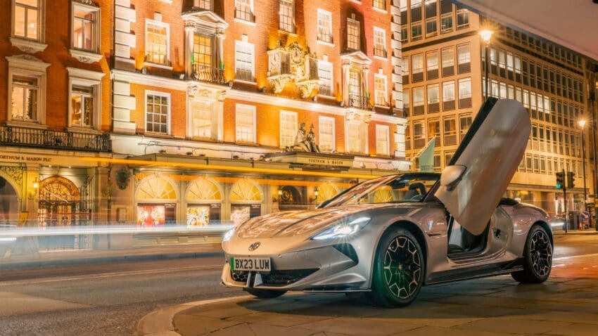 MG Cyberster power and performance confirmed for first time