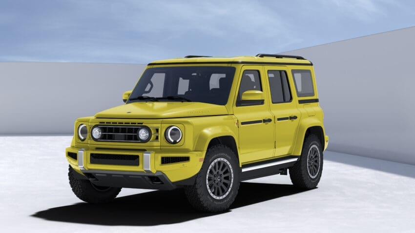 Ineos Fusilier revealed as off-road EV with range-extender sibling