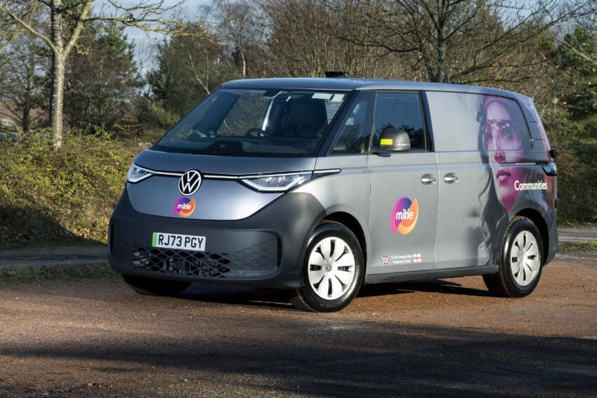 Mitie expands electric van fleet with 650 VW ID. Buzz Cargos