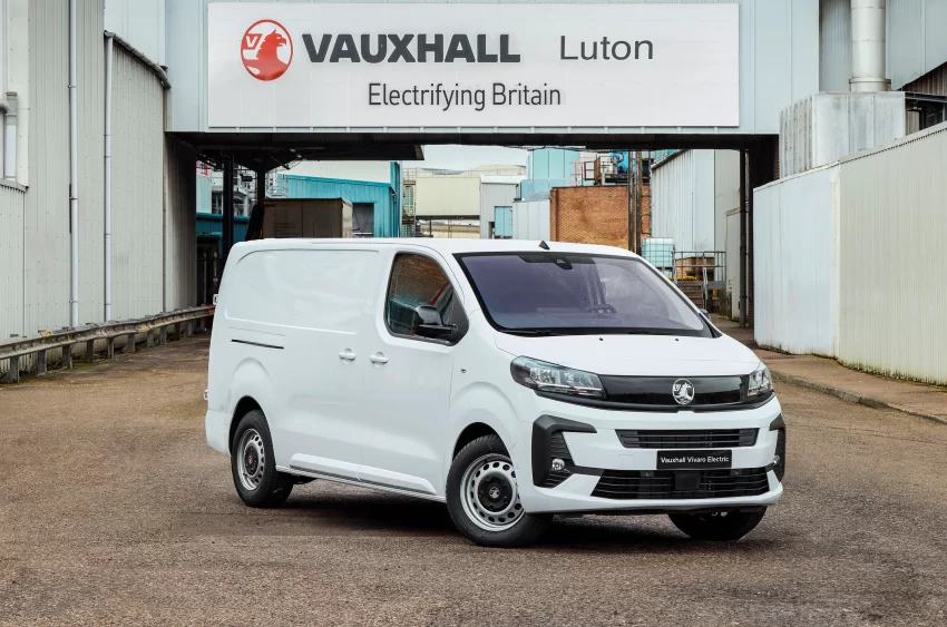 Vauxhall to begin electric van production in Luton from 2025