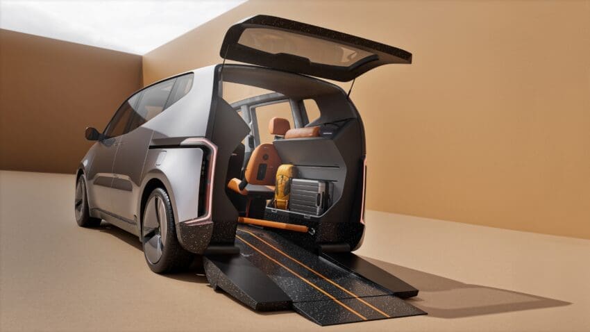 Motability and CALLUM Designs create wheelchair accessible EV concept