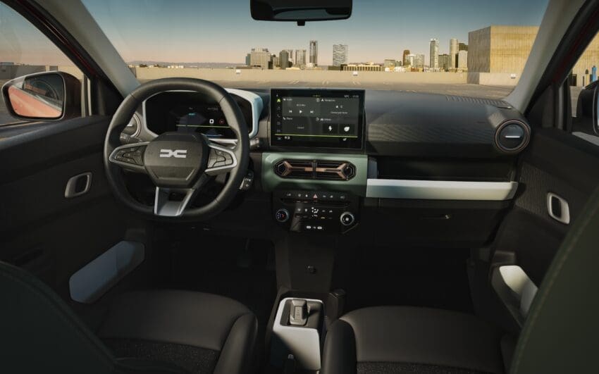 Dacia Spring interior