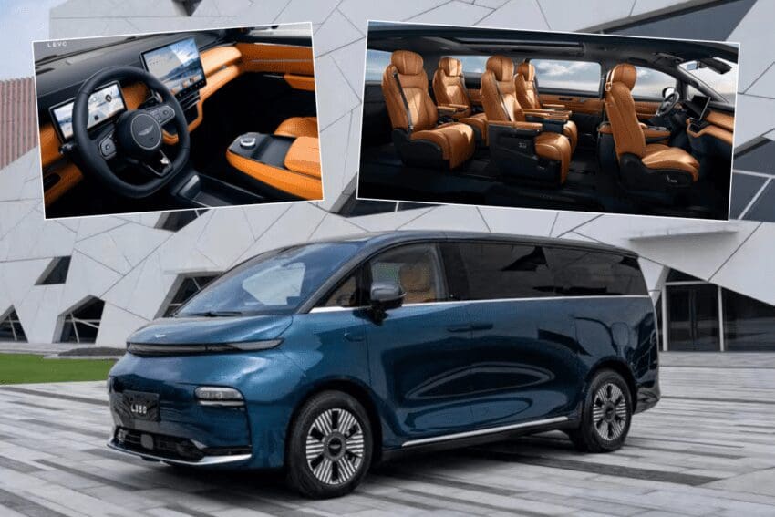 Electric taxi firm LEVC has given the first glimpse of the interior of its new high-end people carrier, the L380.
