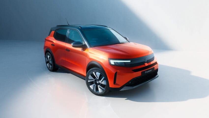 Vauxhall Frontera revealed as electric replacement for Crossland SUV