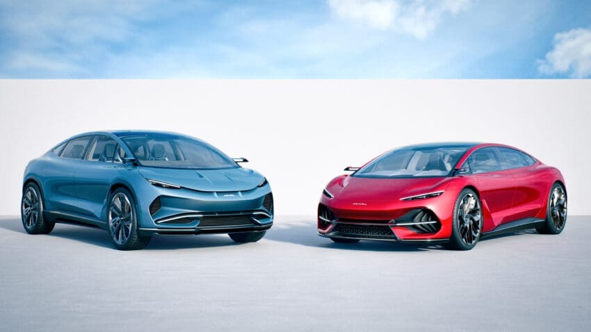 Aehra Impeto and Estasi names revealed as EV brand launches £1.2bn funding bid