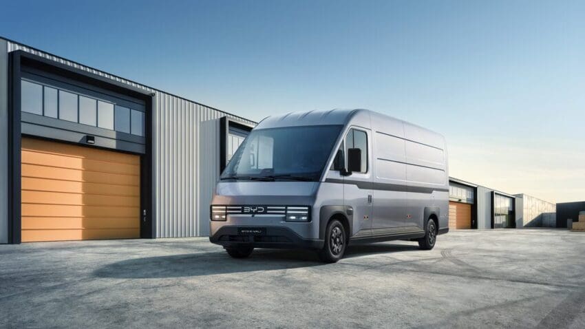 BYD unveils E-VALI van to rival Ford E-Transit