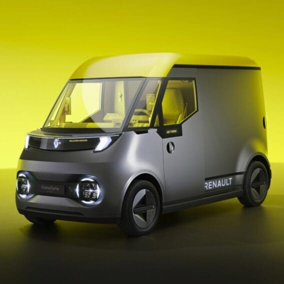 Renault Estafette showcases urban delivery EV concept