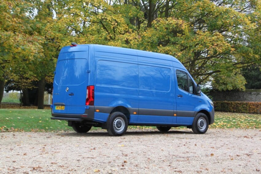 Mercedes-Benz eSprinter rear view