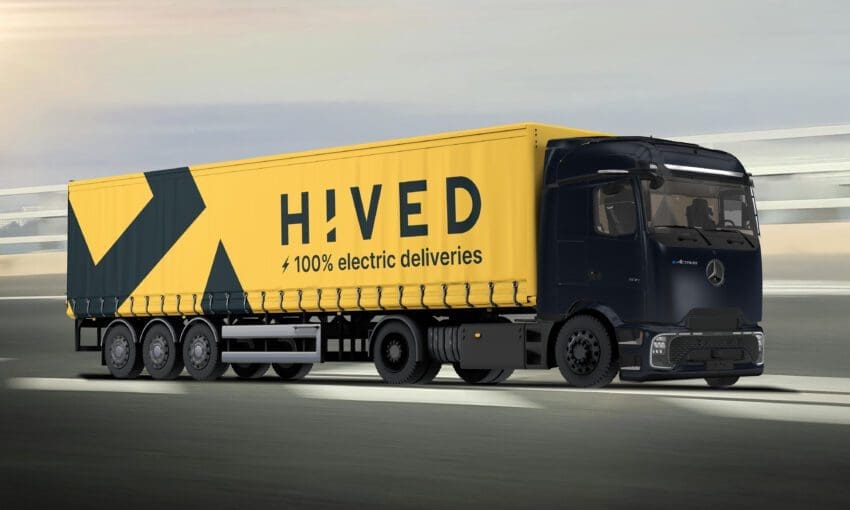 Hived buzzing to add 11 Mercedes eHGVs to all-electric delivery fleet