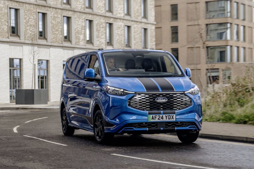 UK electric van sales increase by 78% after driving licence rule change
