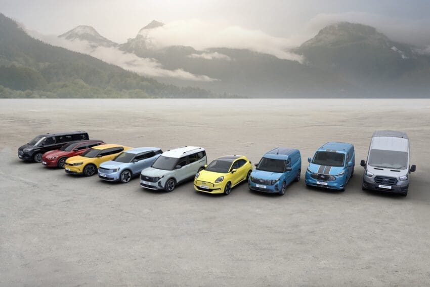 Ford ramps up production of three new EVs for Europe