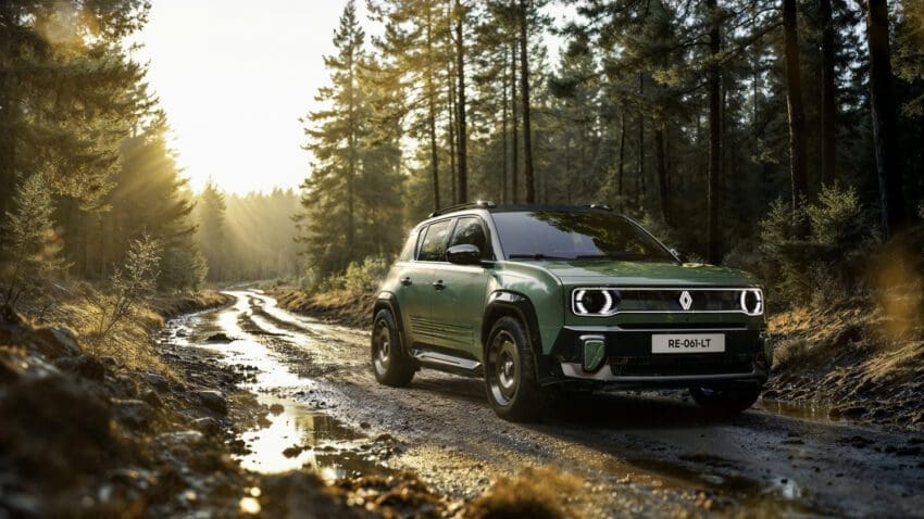 Renault 4 Savane brings 4×4 and two motors to compact crossover
