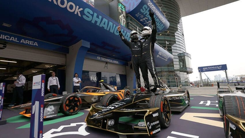 Guenther leads dominant DS PENSKE one-two as Vergne stuns on final lap in Shanghai