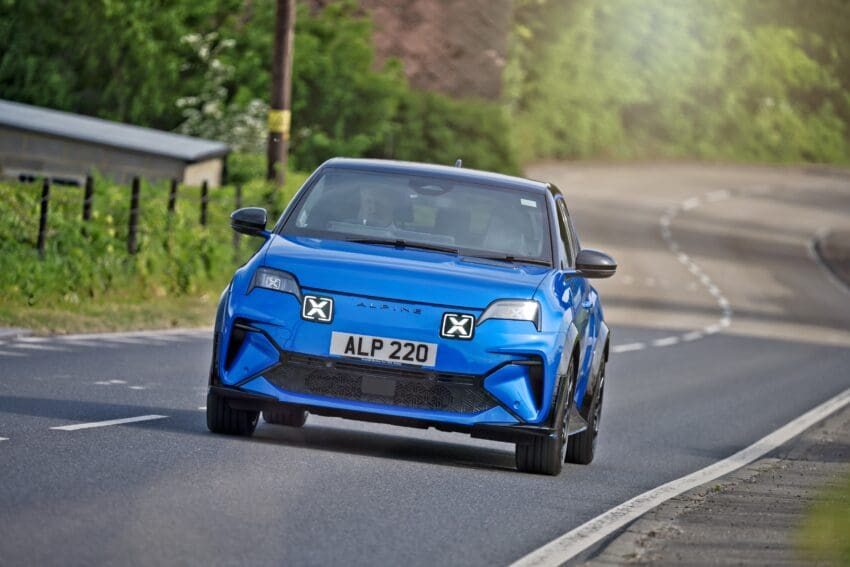 The Alpine A290 now qualifies for the UK Government's full £3,750 electric car grant 