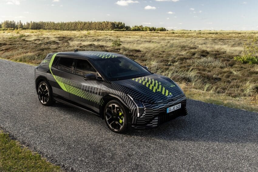 Kia EV4 GT squares up to VW ID.3 GTX as all-electric hot hatch