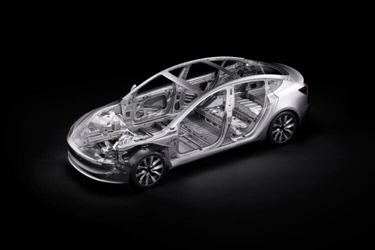 Tesla-Model-3-chassis