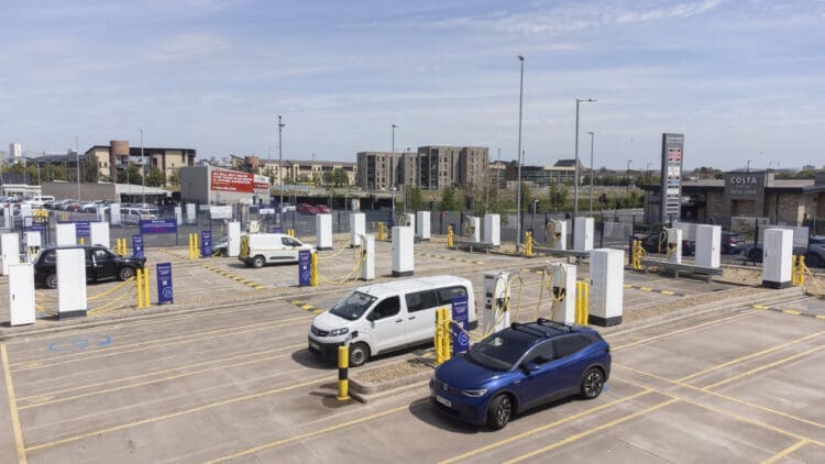 first charge ev charging at bus depot