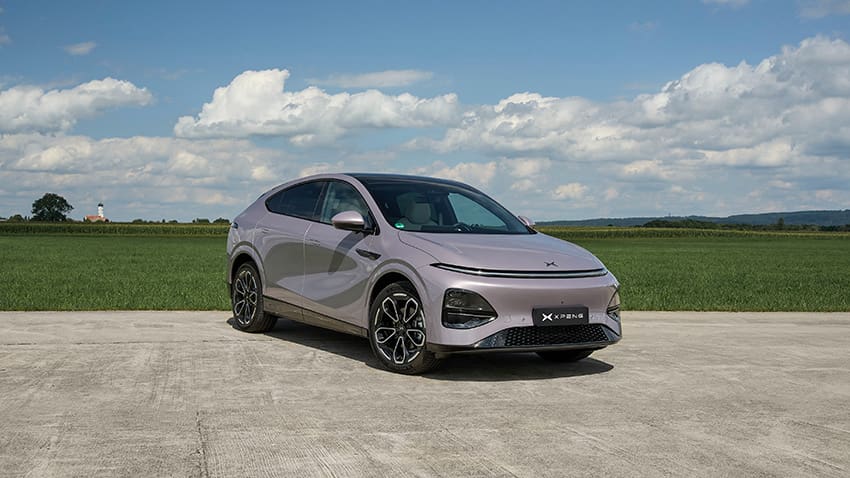 XPENG G6 to arrive in the UK in 2026 with class-leading charging speeds and new AWD Performance Black Edition