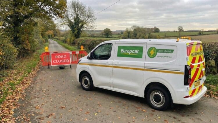 Europcar VW e-Transporter