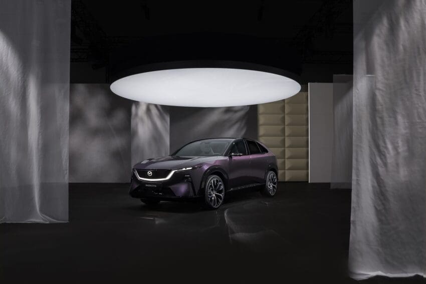 Bold Mazda CX-6e eyes Tesla Model Y ahead of UK arrival