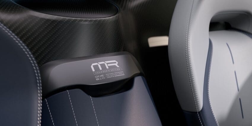 Rimac Nevera R Founder's Edition interior detailing