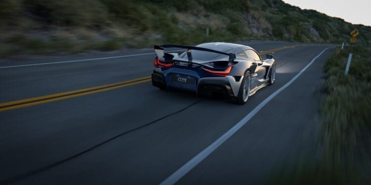 Rimac Nevera R Founder's Edition rear view
