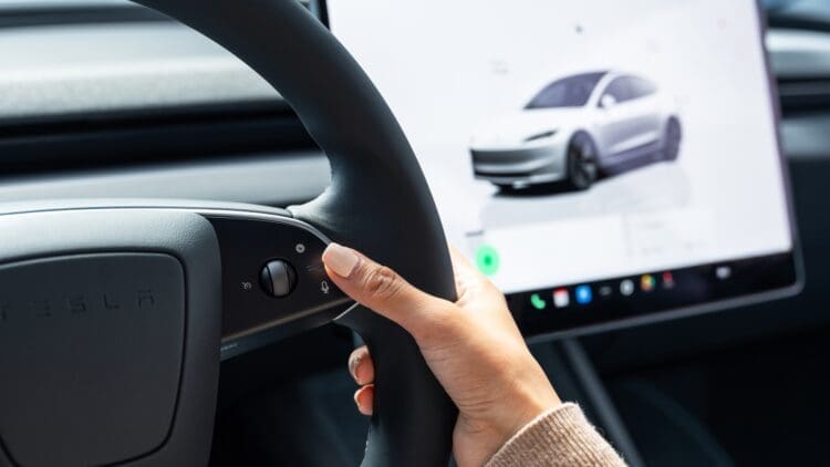Tesla Model 3 Standard interior