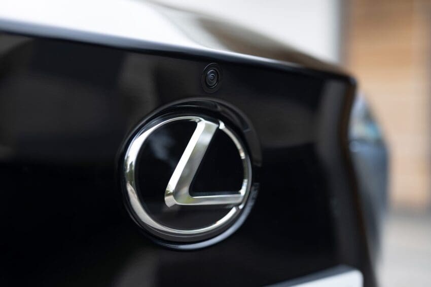 Lexus IS electric badging