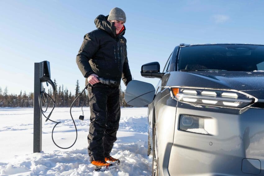 Subaru Easee Solterra charging 