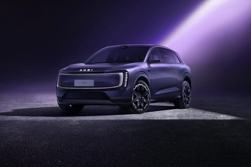 AUDI E7X at large with ‘monolithic’ design and nearly 500 miles of range