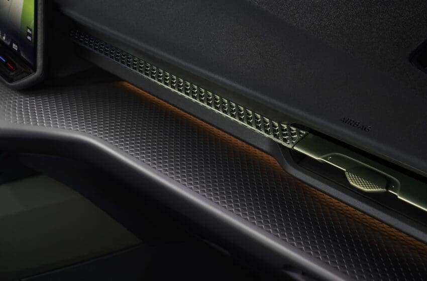 Cupra Raval interior trim detailing