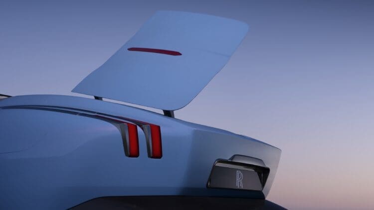 Rolls-Royce Project Nightingale piano lid boot