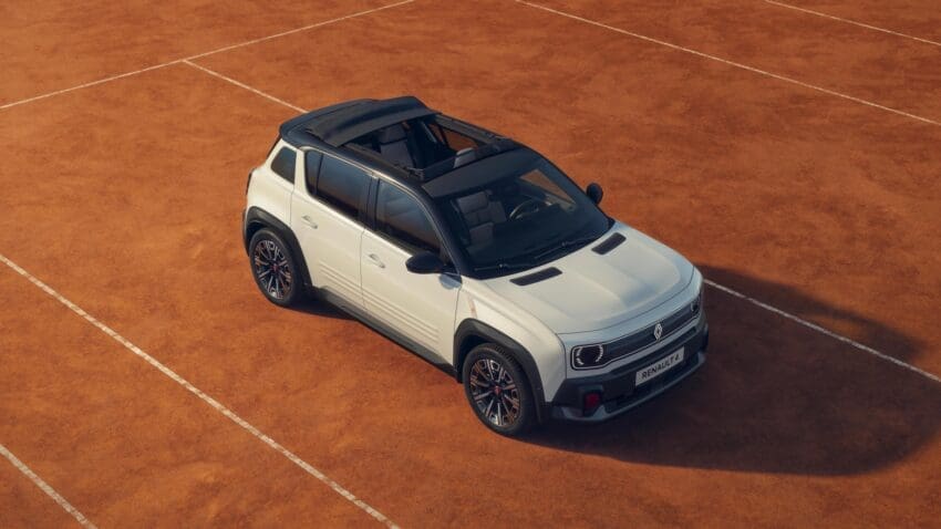 Court vibes only: Renault goes balls out with R4 Roland-Garros edition